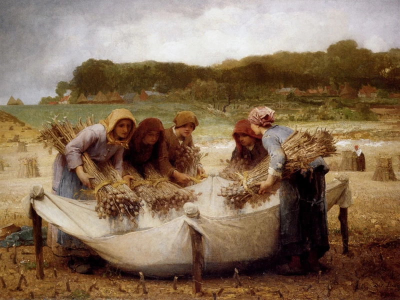 1823-Désiré François Laugée - La raccolta dei papaveri